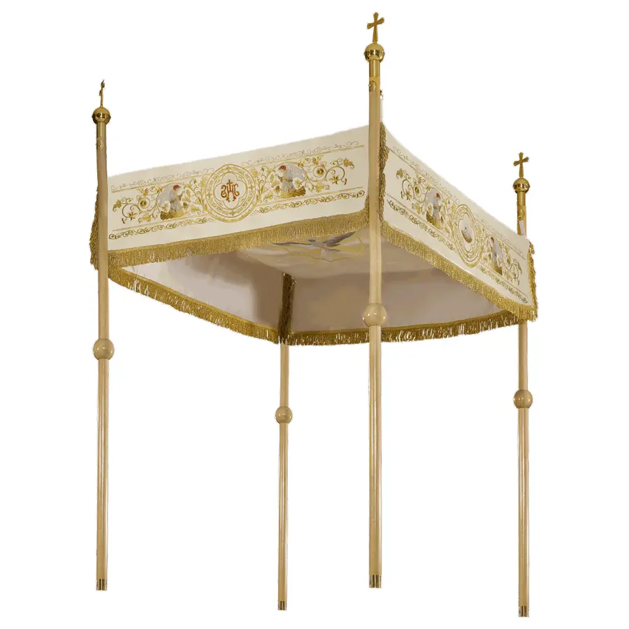 Dais avec motif d'anges