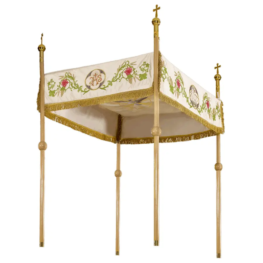 Dais avec motif floral